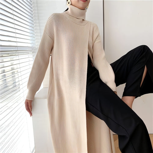 Long Clarissa Knit in Beige