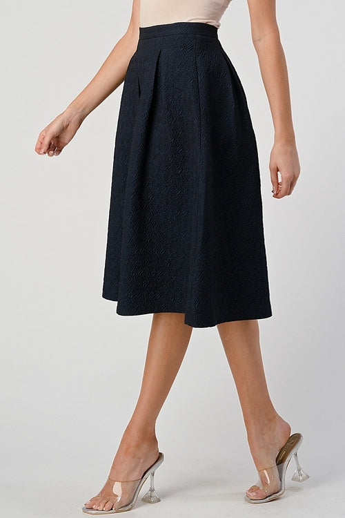 Midi Pleats Skirt