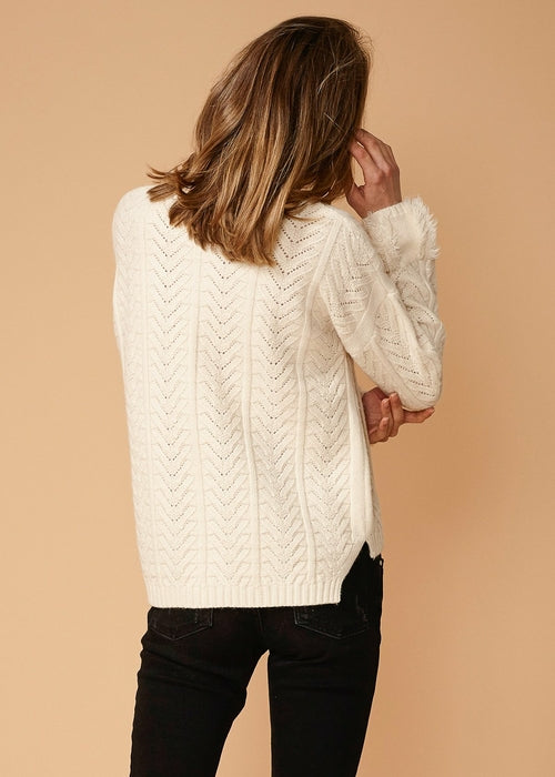 Clarissa Knit in Ivory