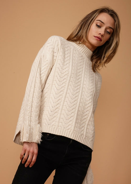 Clarissa Knit in Ivory