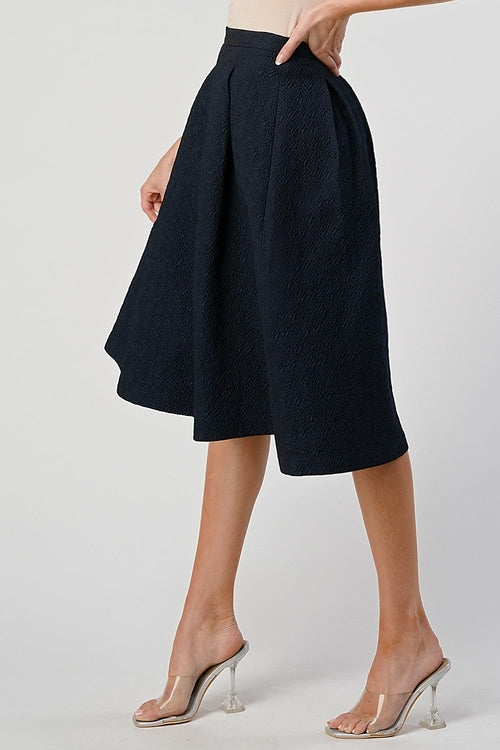 Midi Pleats Skirt