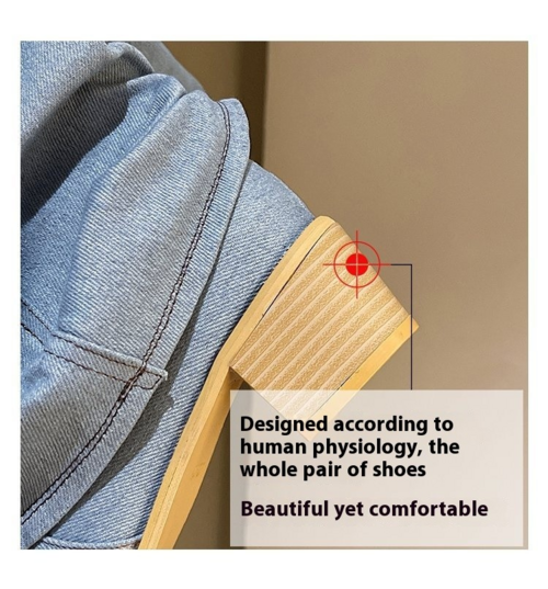 Velvexa Denim Boots