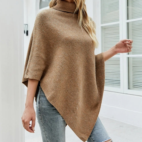 Lisa Highneck Knit in Brown