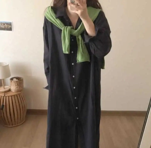 Alaia Long Shirt in White